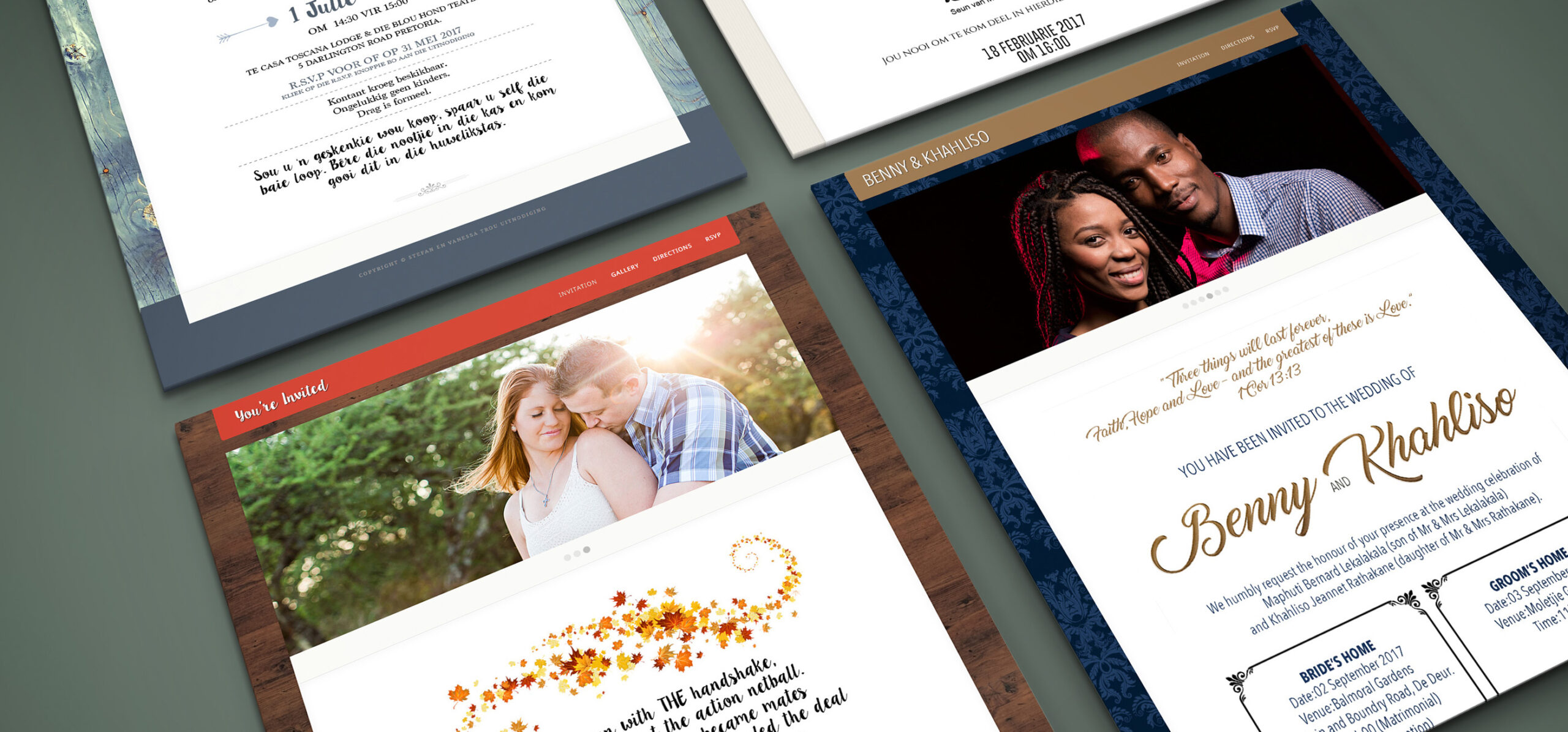 Online-Wedding-Invitations Electronic wedding invitation design
